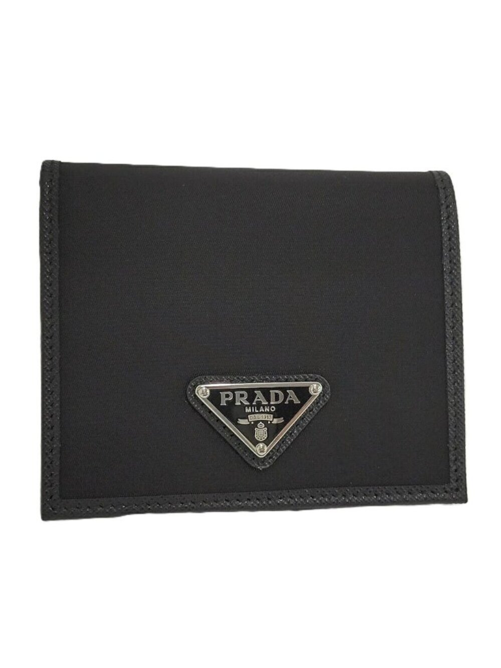 Prada Bifold Wallet Nylon Black
